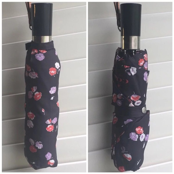 ᴄᴏᴀᴄʜ ʙʟᴀᴄᴋ ғʟᴏʀᴀʟ ʀᴇᴛʀᴀᴄᴛᴀʙʟᴇ ᴜᴍʙʀᴇʟʟᴀ - Picture 3 of 8